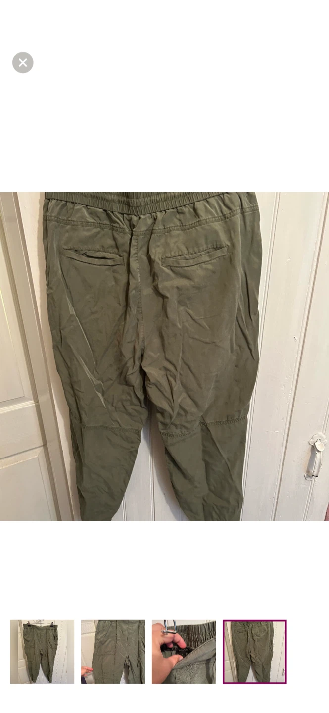 Banana Republic Olive Green Joggers - Size L - photo 4
