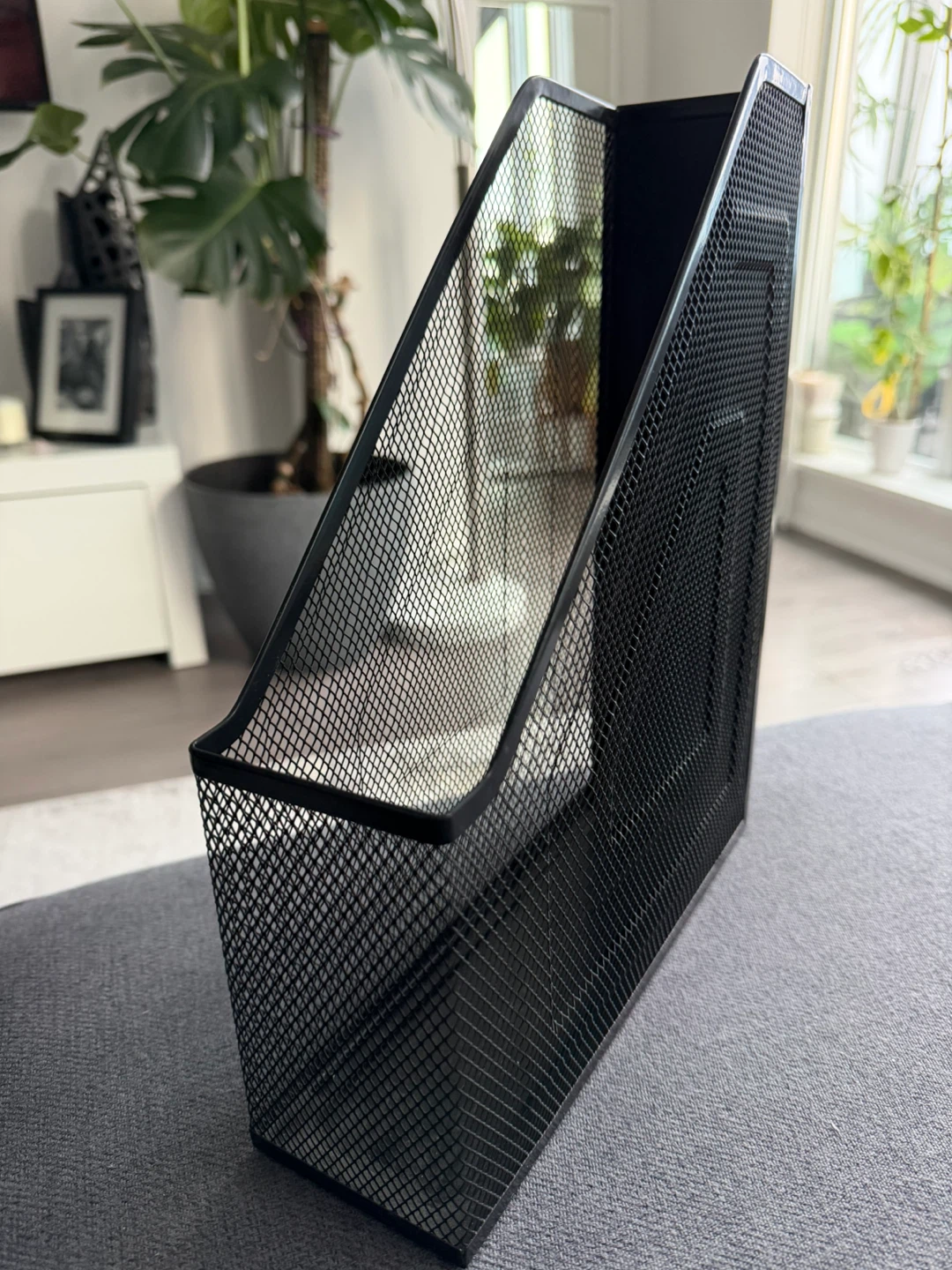 GREAT CONDITION Black Mesh File Organizer - photo 2
