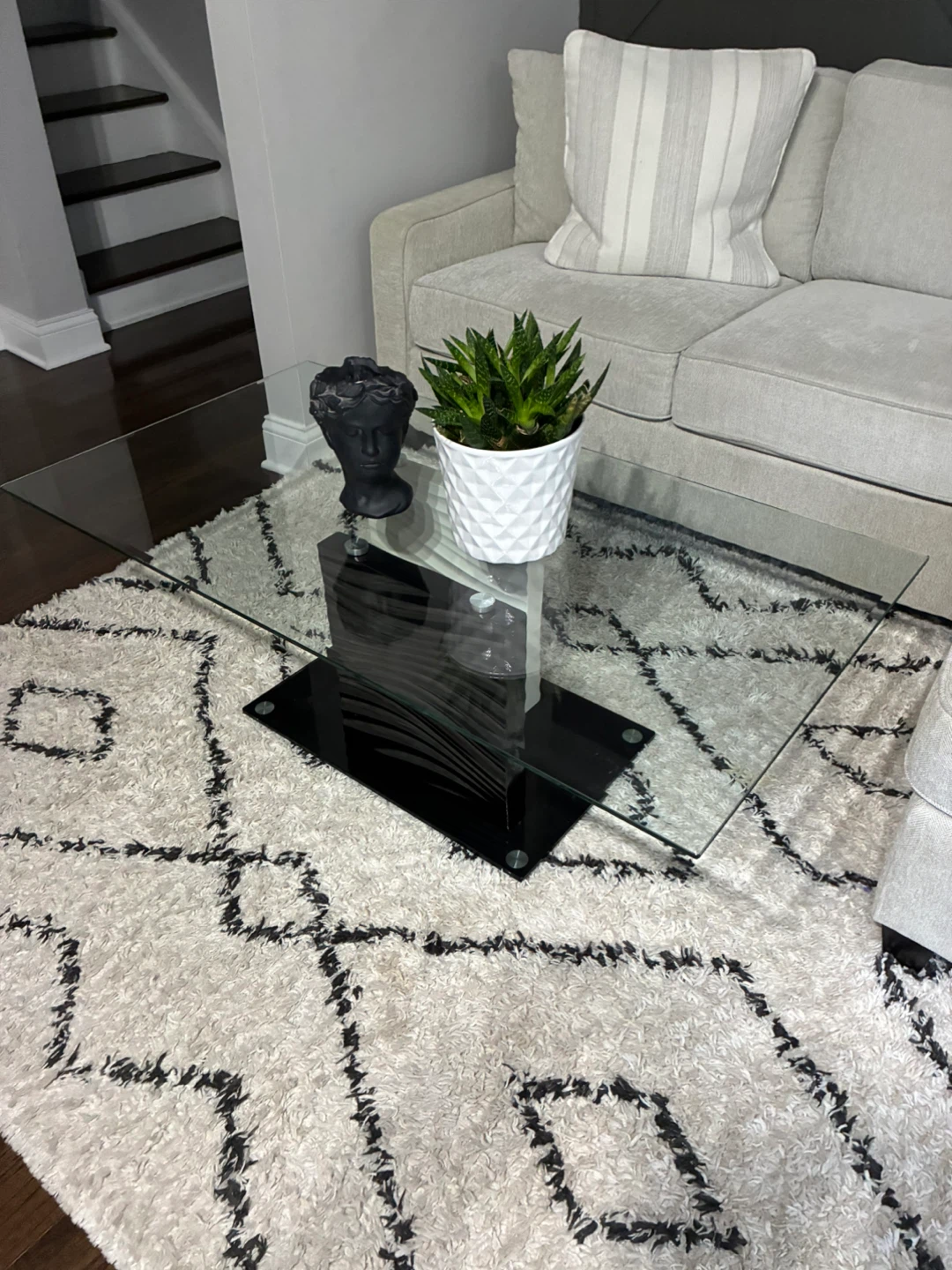 Glass coffee table - photo 4