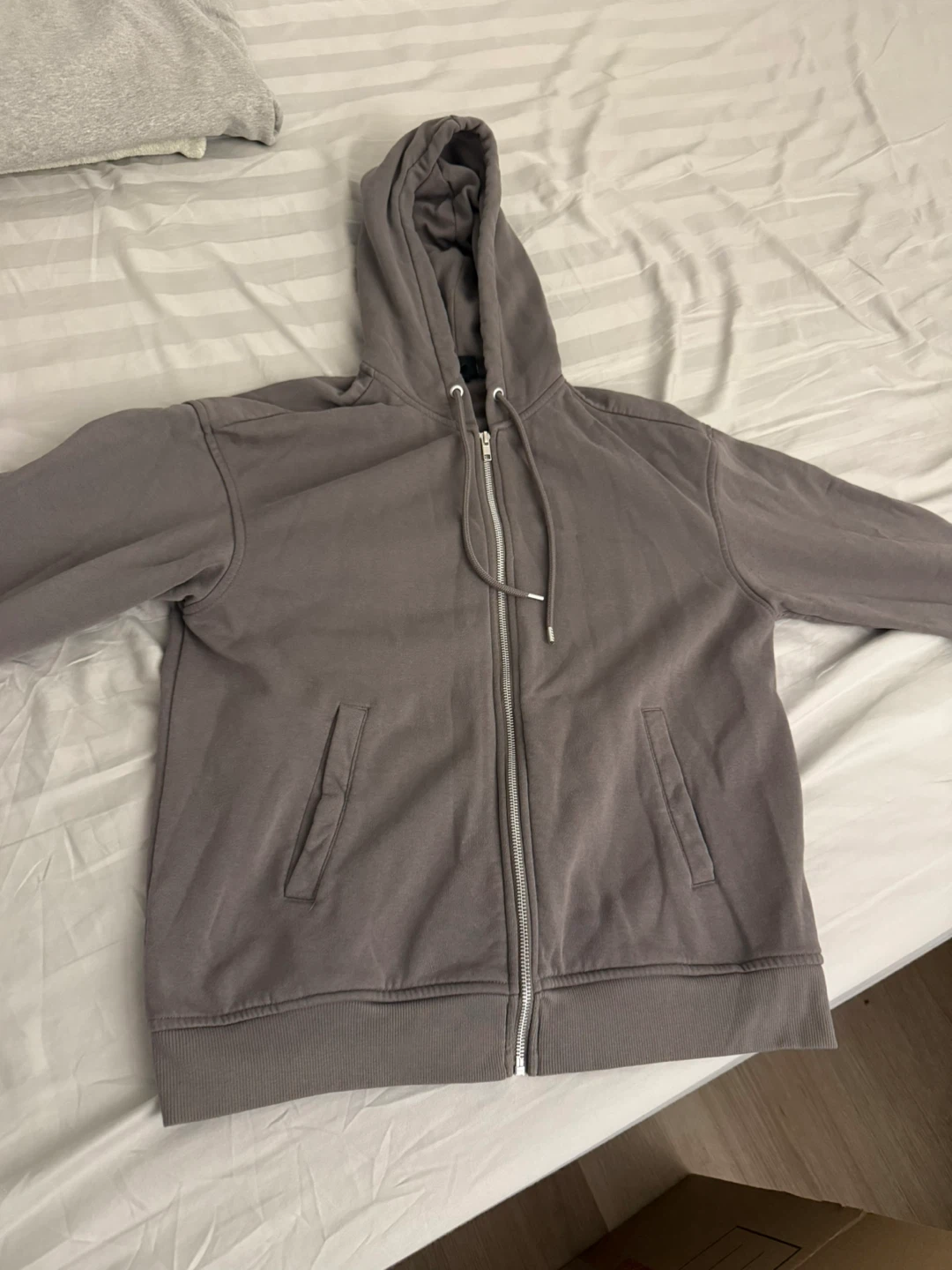 Full Zip Hoodie - Gray