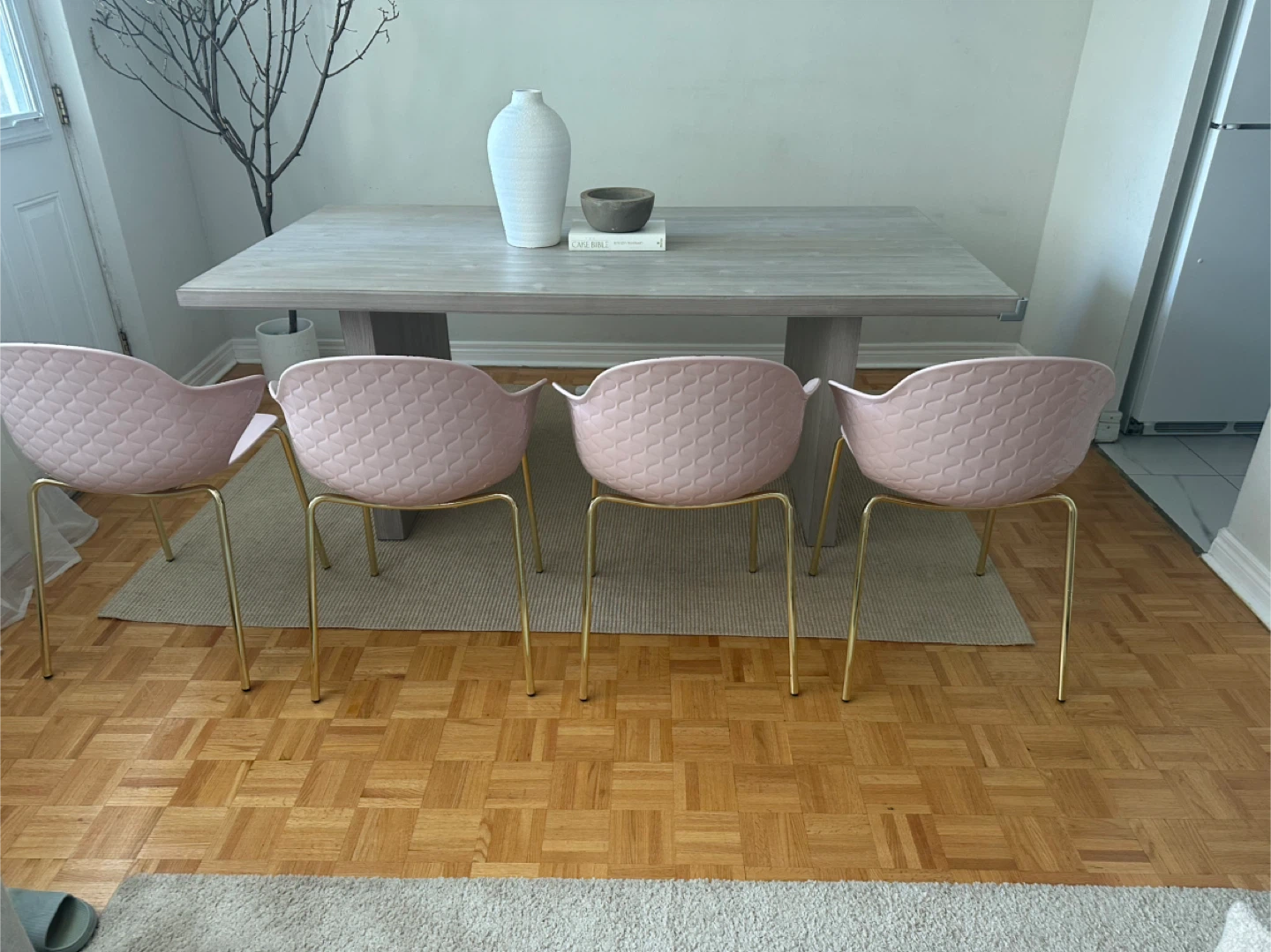 Set of 4 Dining Chairs - photo 3