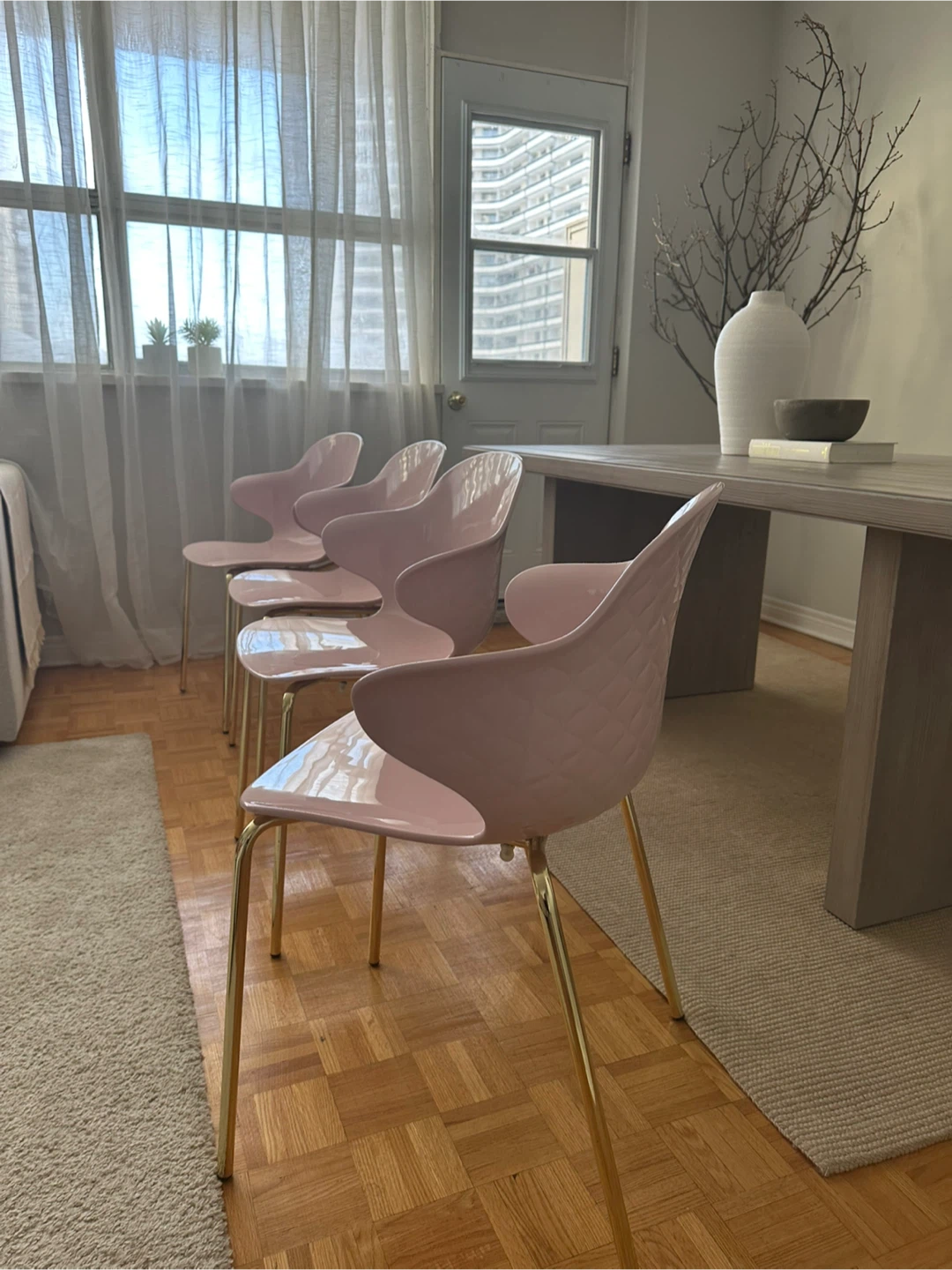 Set of 4 Dining Chairs - photo 4