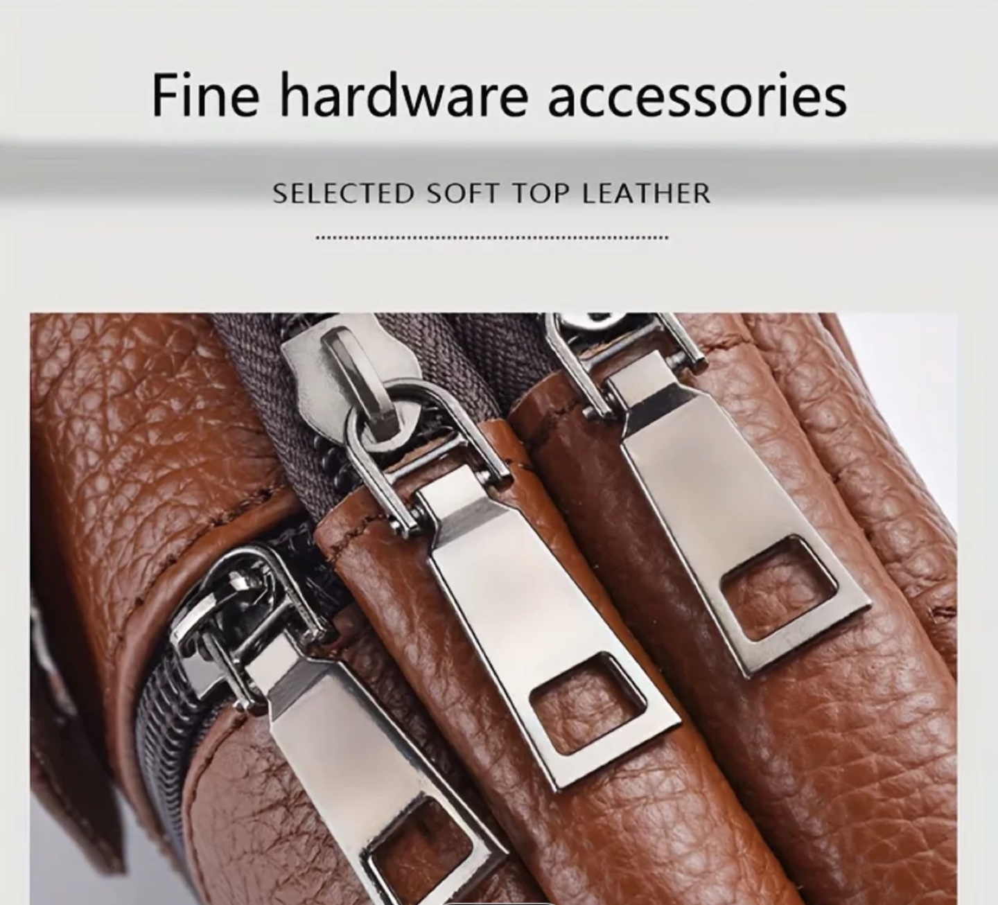 Brand New-Brown Cell Phone Holster Belt Bag - photo 3