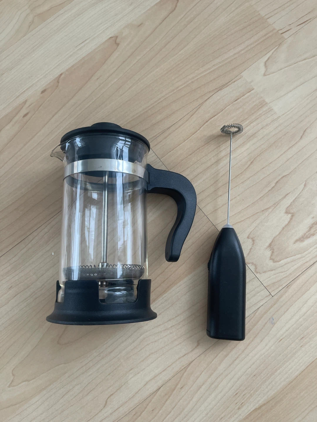 IKEA French Press and Milk Frother Set