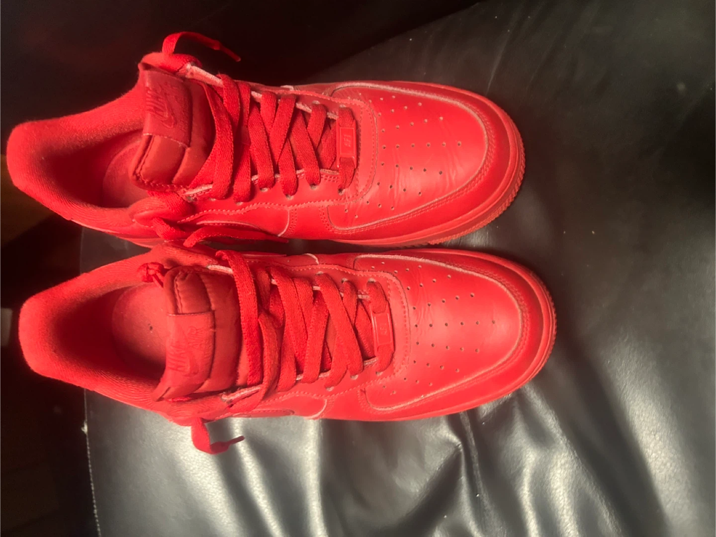 Nike Air Force 1 Red Size 9.5 - photo 3