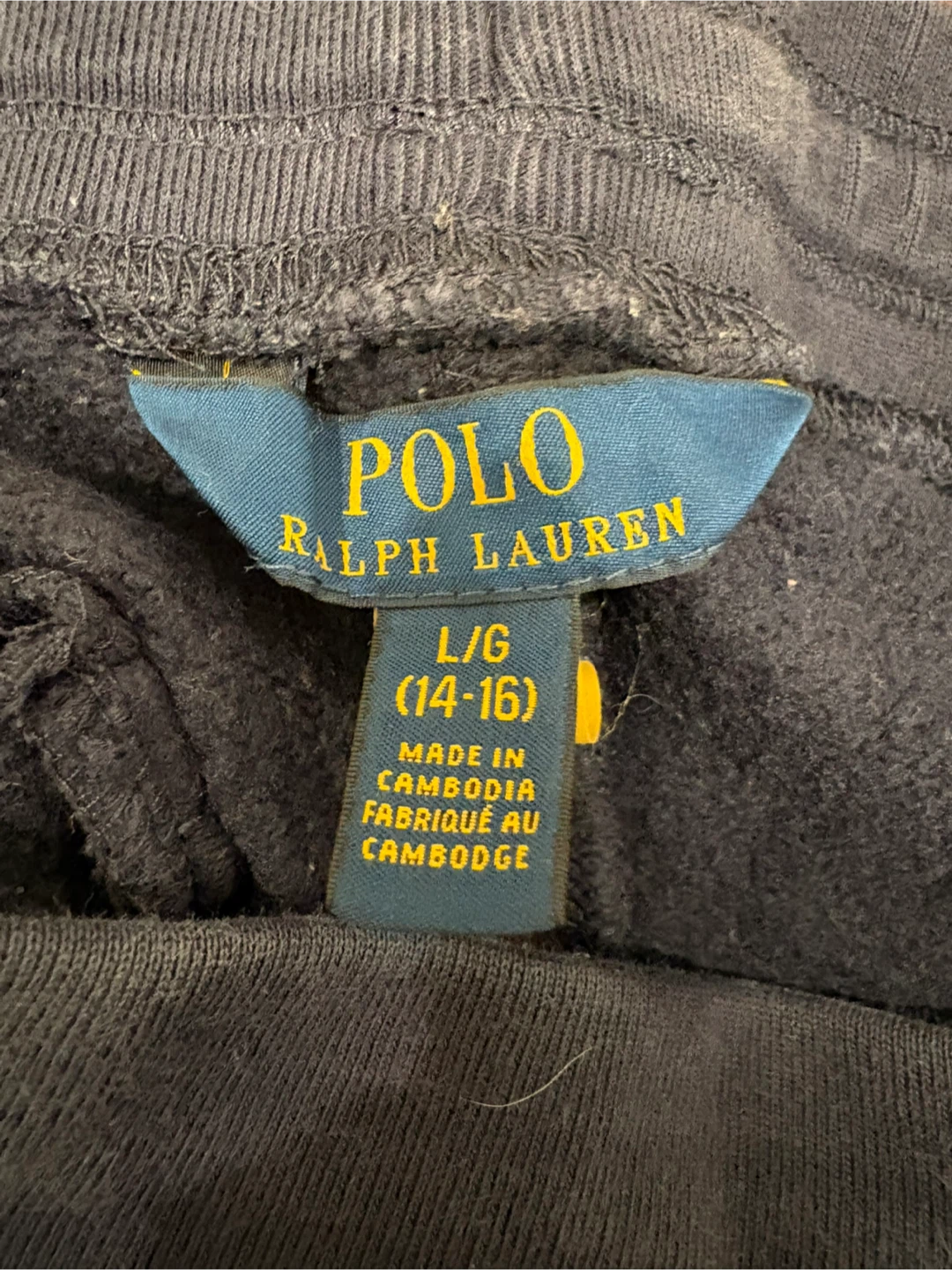 Ralph Lauren Navy Blue Hoodie & Sweatpants Set - L/G (14-16) - photo 5