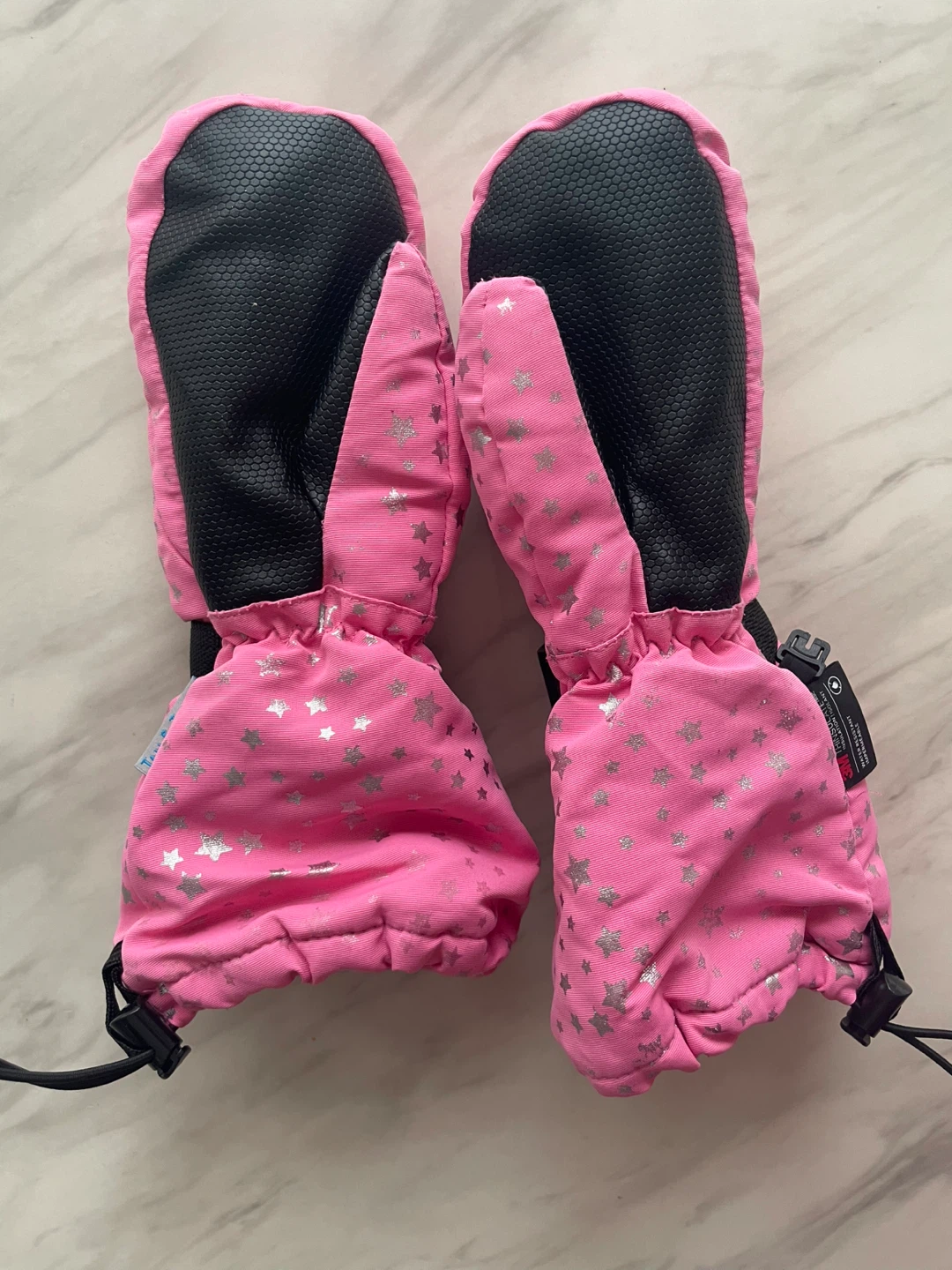 Jan & Jul Pink Mittens - Size L - photo 2