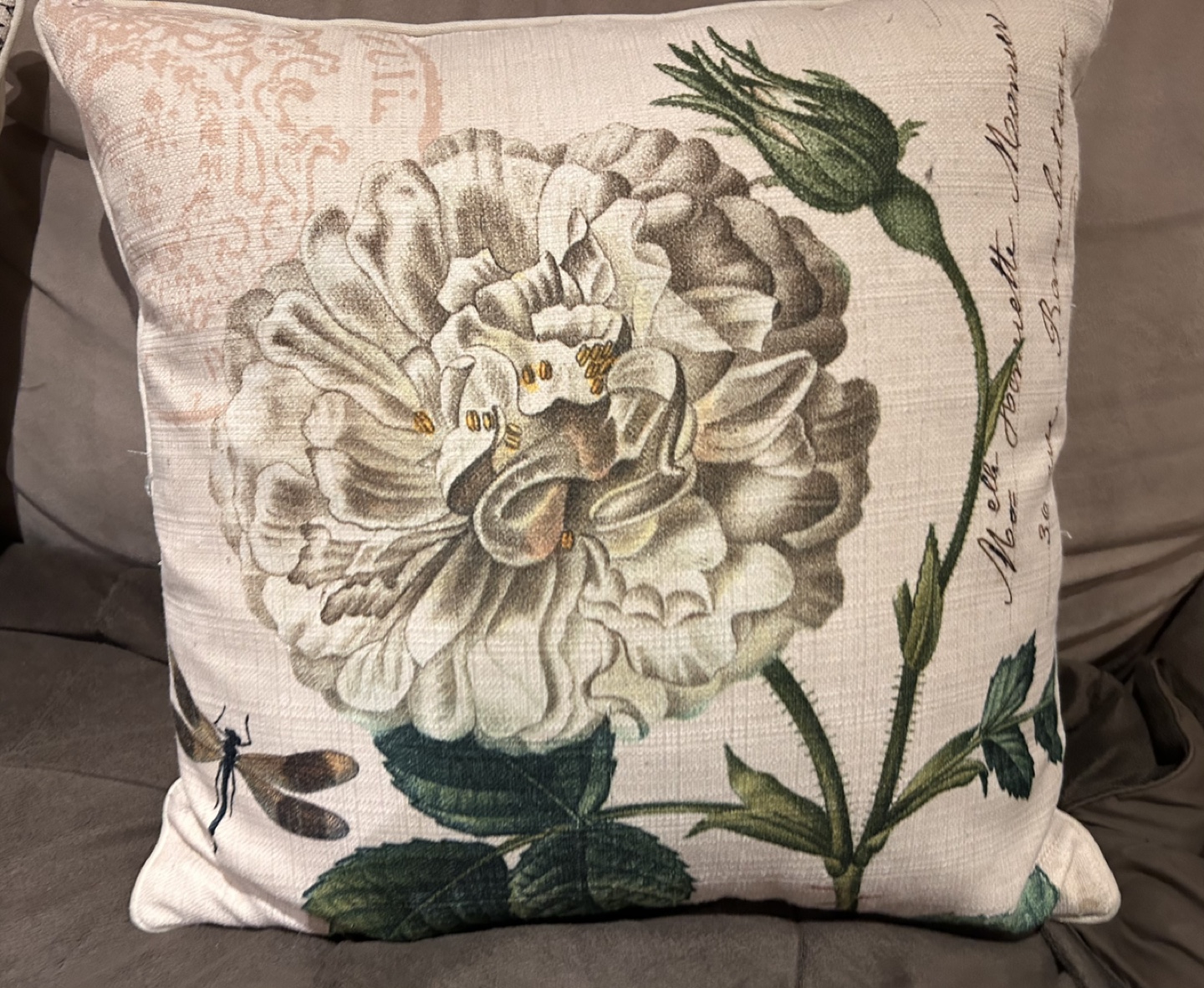 Floral Throw Pillows/ cushions - Set of 2 - photo 3