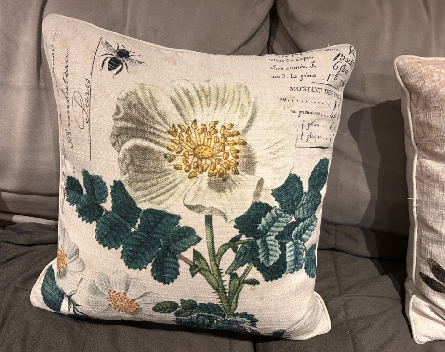 Floral Throw Pillows/ cushions - Set of 2 - photo 2