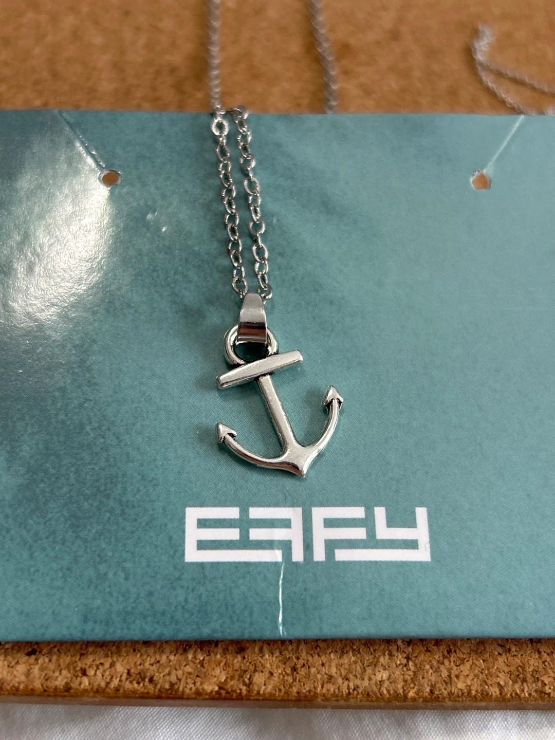 Anchor Pendant Necklace - 20 Inch Chain - photo 3
