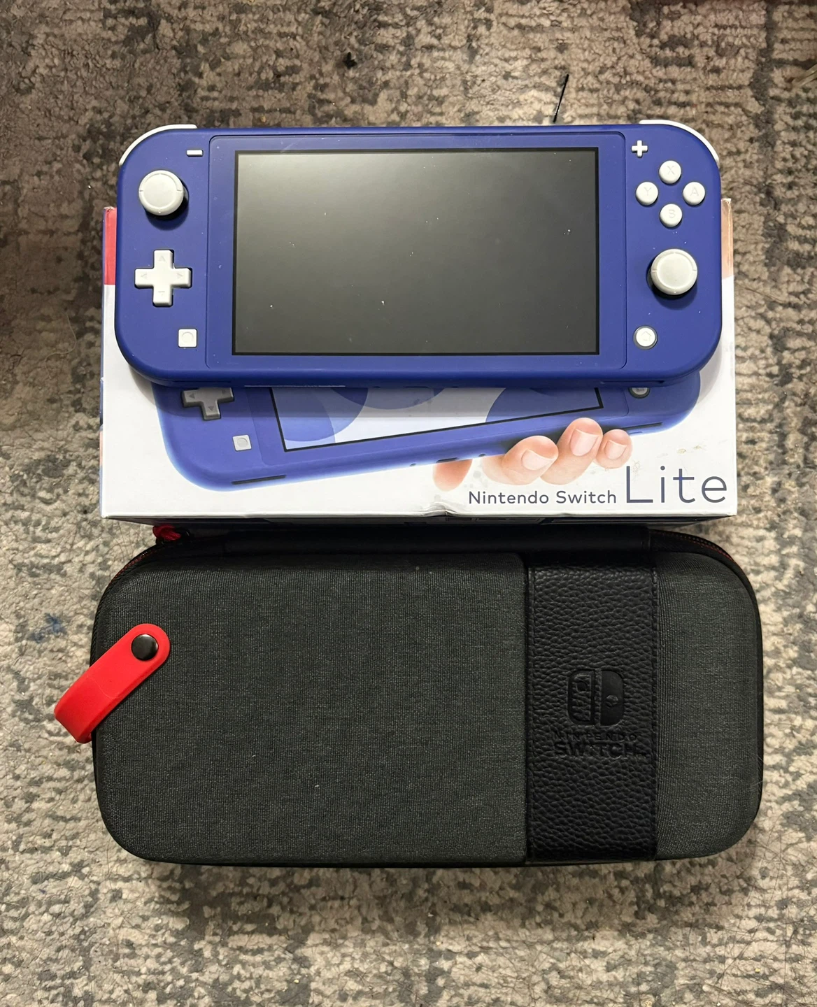 Nintendo Switch Lite - Blue with original Case & Box