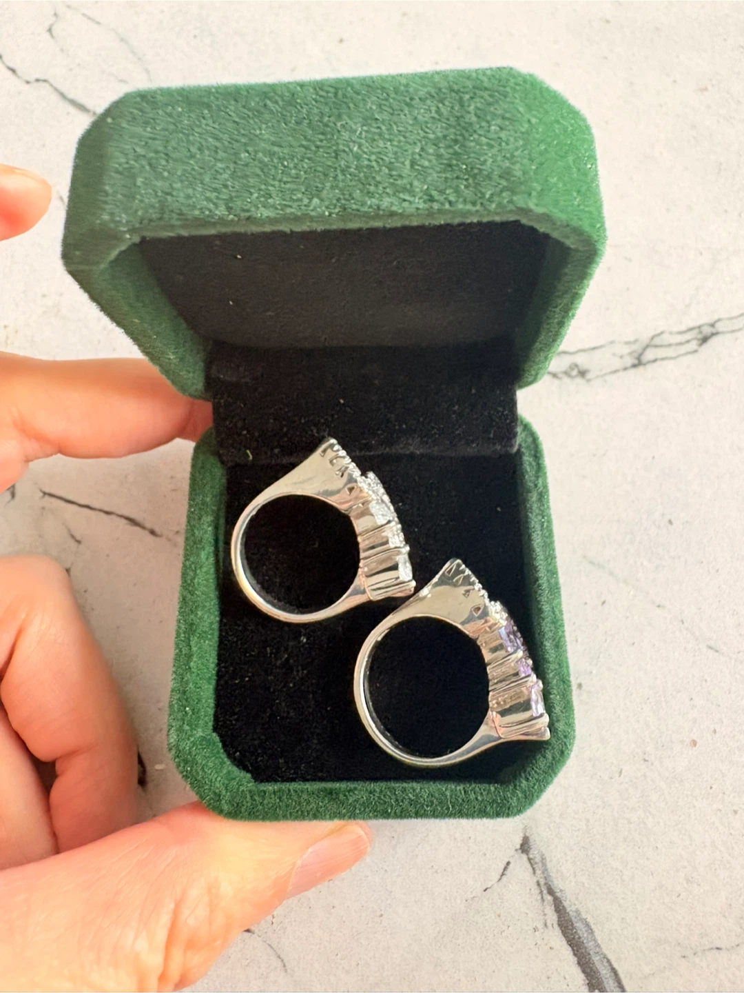 Antique Butterfly Ring Set - photo 5