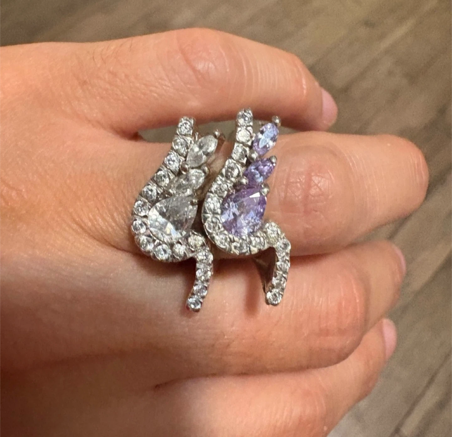 Antique Butterfly Ring Set - photo 4