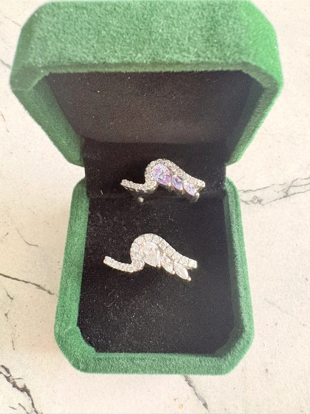 Antique Butterfly Ring Set