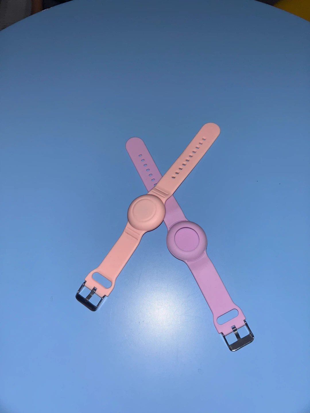 Apple AirTag Wristbands - Pink & Peach