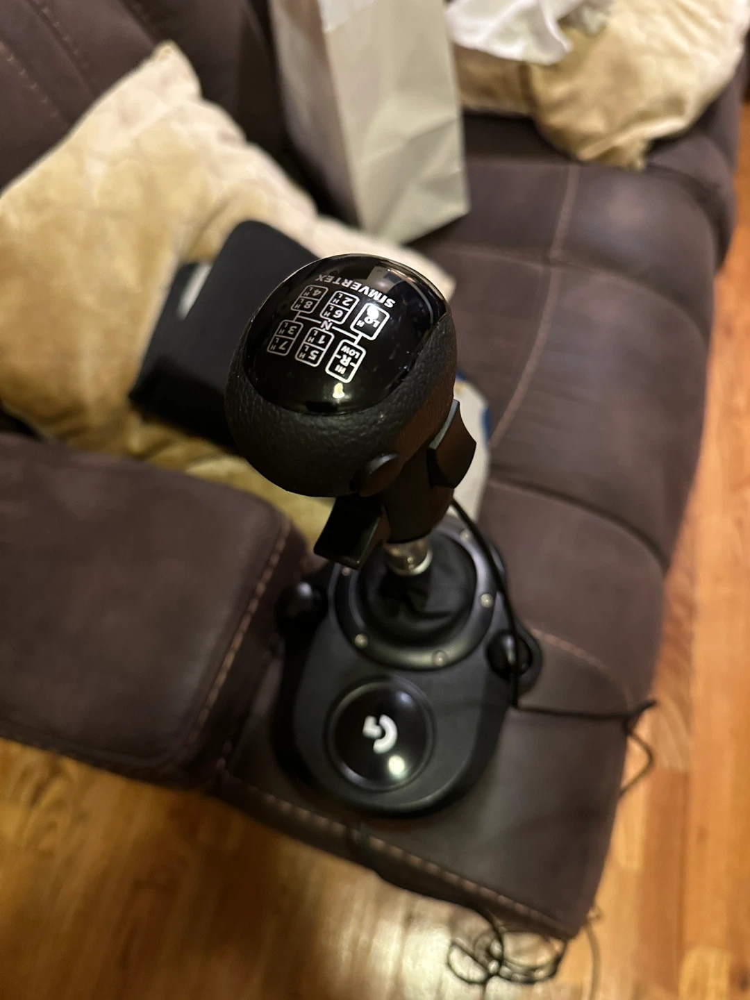 Logitech Driving Force Shifter, American Truck, simulation