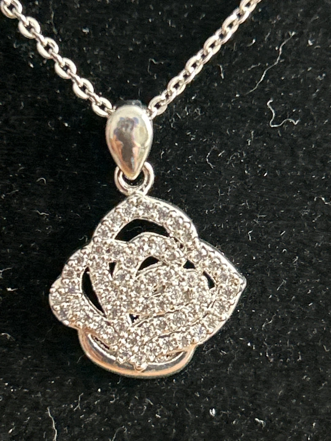 She Has Cubic Zirconia Necklace, 20" Chain - photo 2
