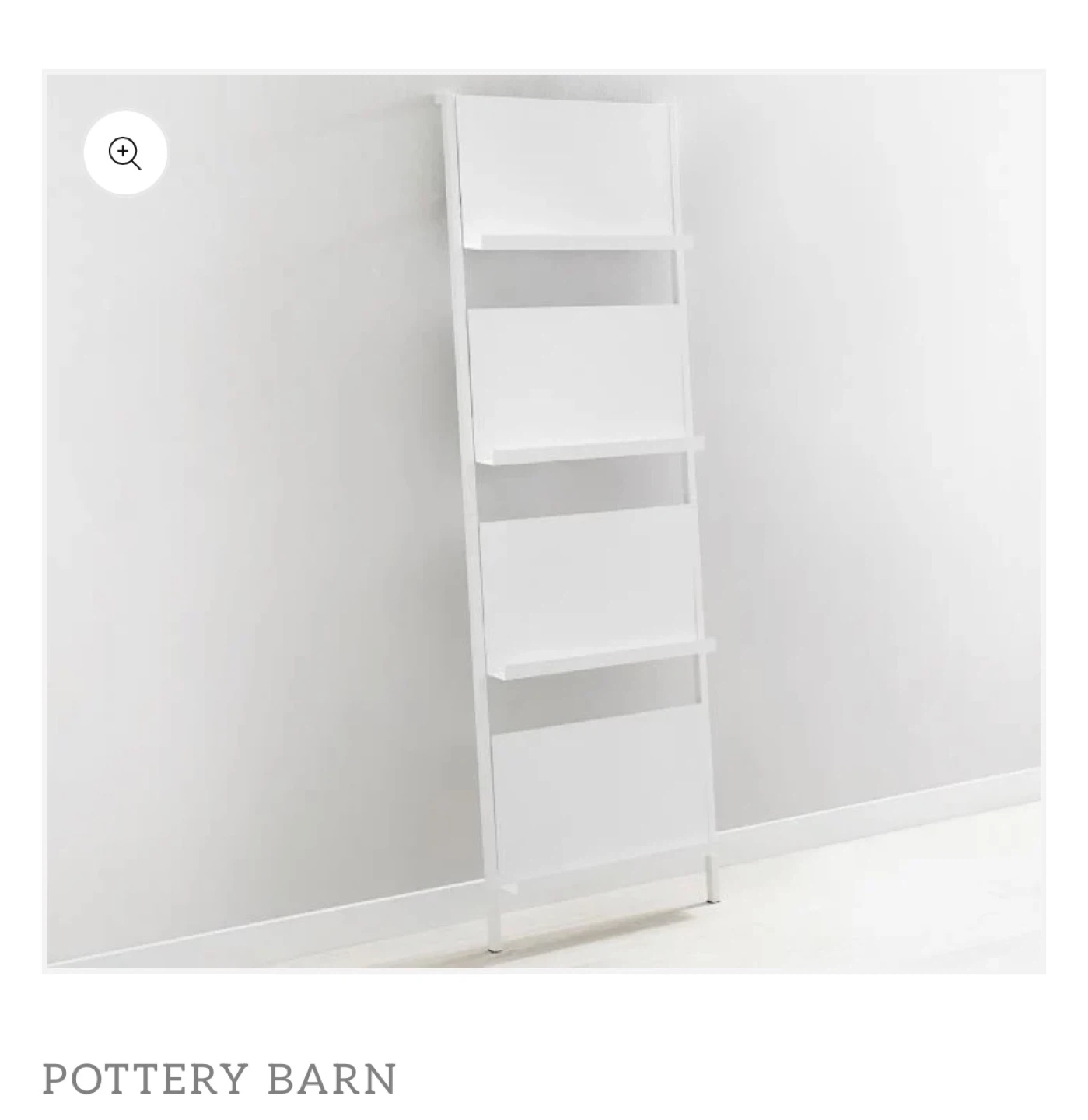 Pottery Barn Temple Street Display Shelf - White - photo 2