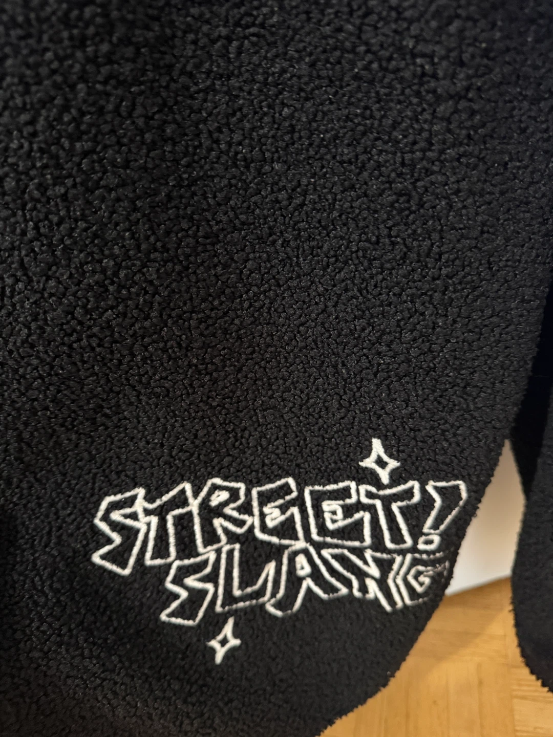 Zara Black Teddy Jacket Size S-M - photo 4