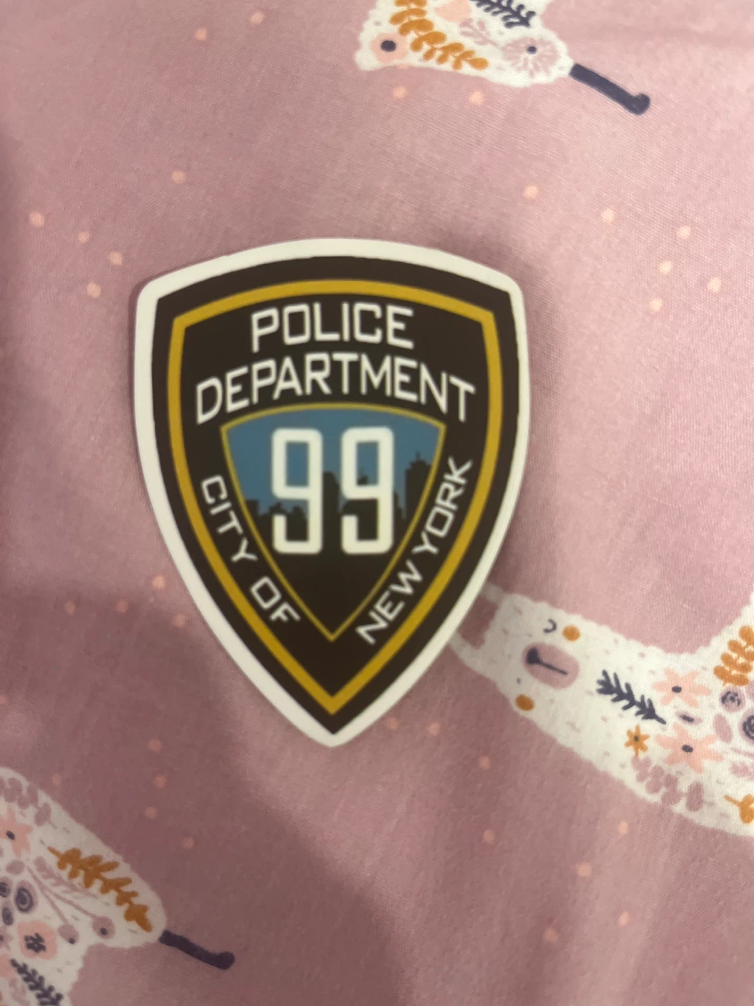 Brooklyn 99 Police Department Sticker