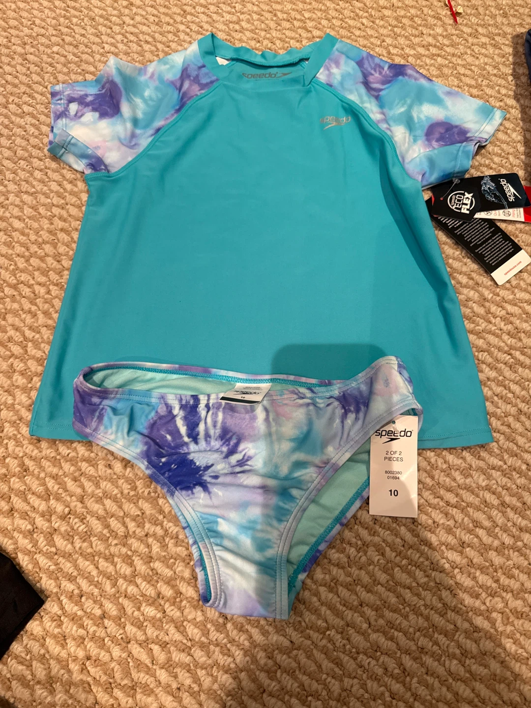 Speedo Girl's Swim Set - Size 10 - photo 2