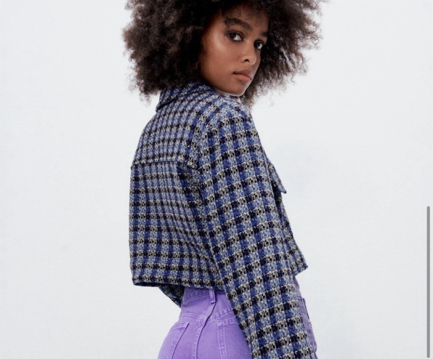Purple/blue blazer - photo 2