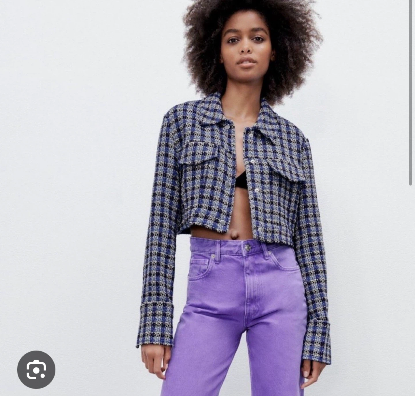 Purple/blue blazer - photo 3