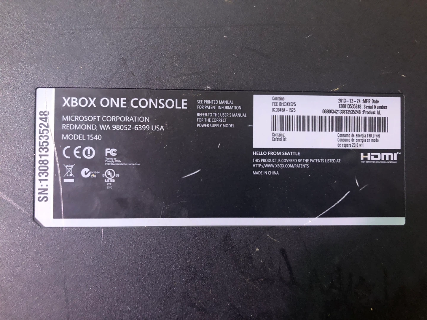XBOX One. Parts Only. - photo 4
