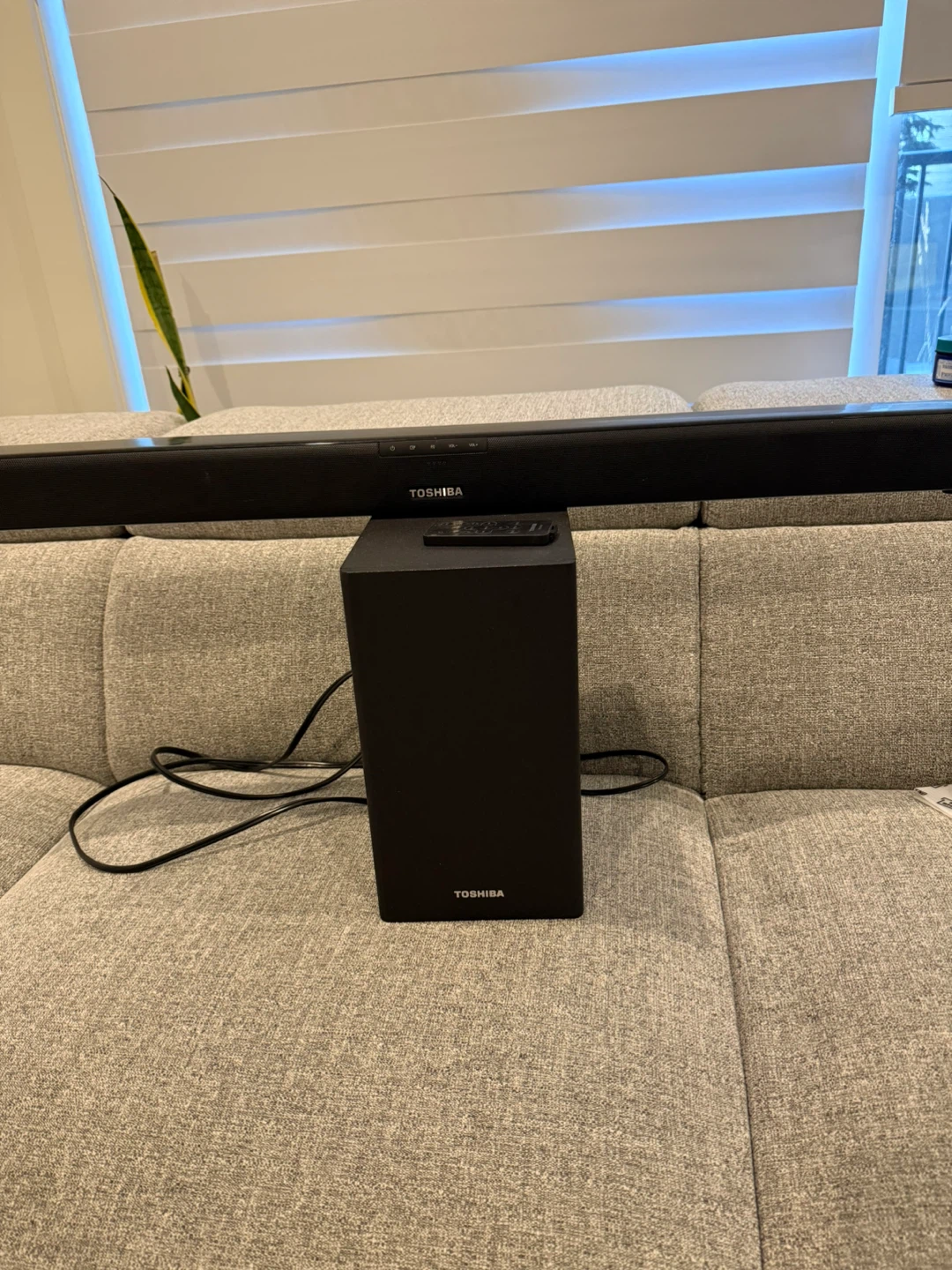 Toshiba Soundbar with Subwoofer