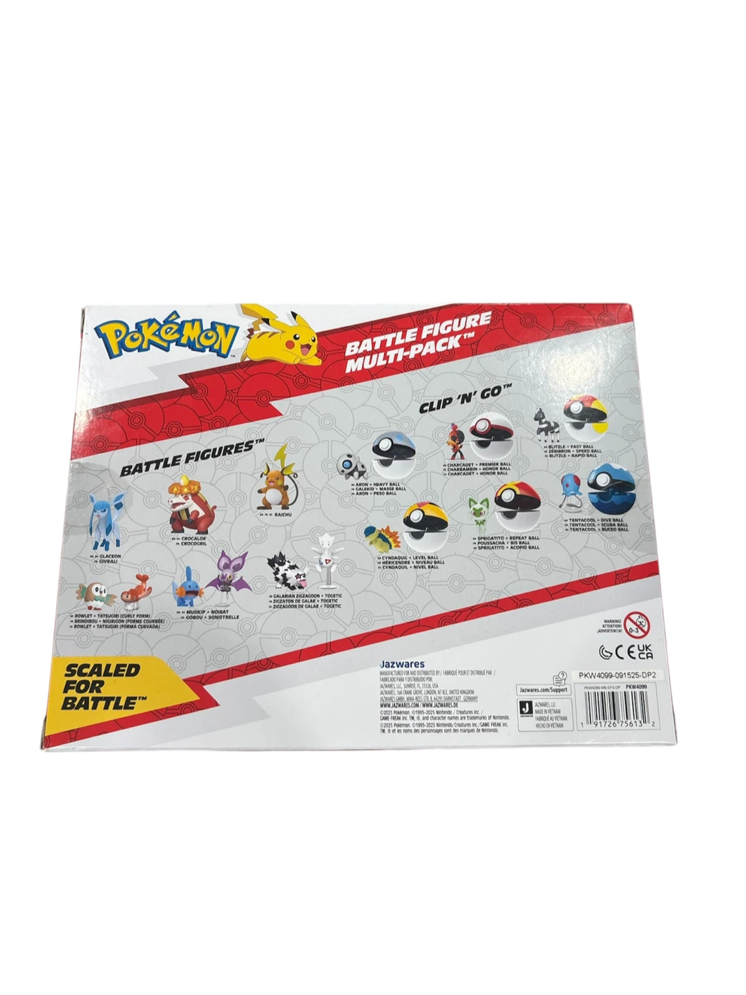 Pokemon Battle Figure Multi-Pack Clip N' Go - New - photo 2