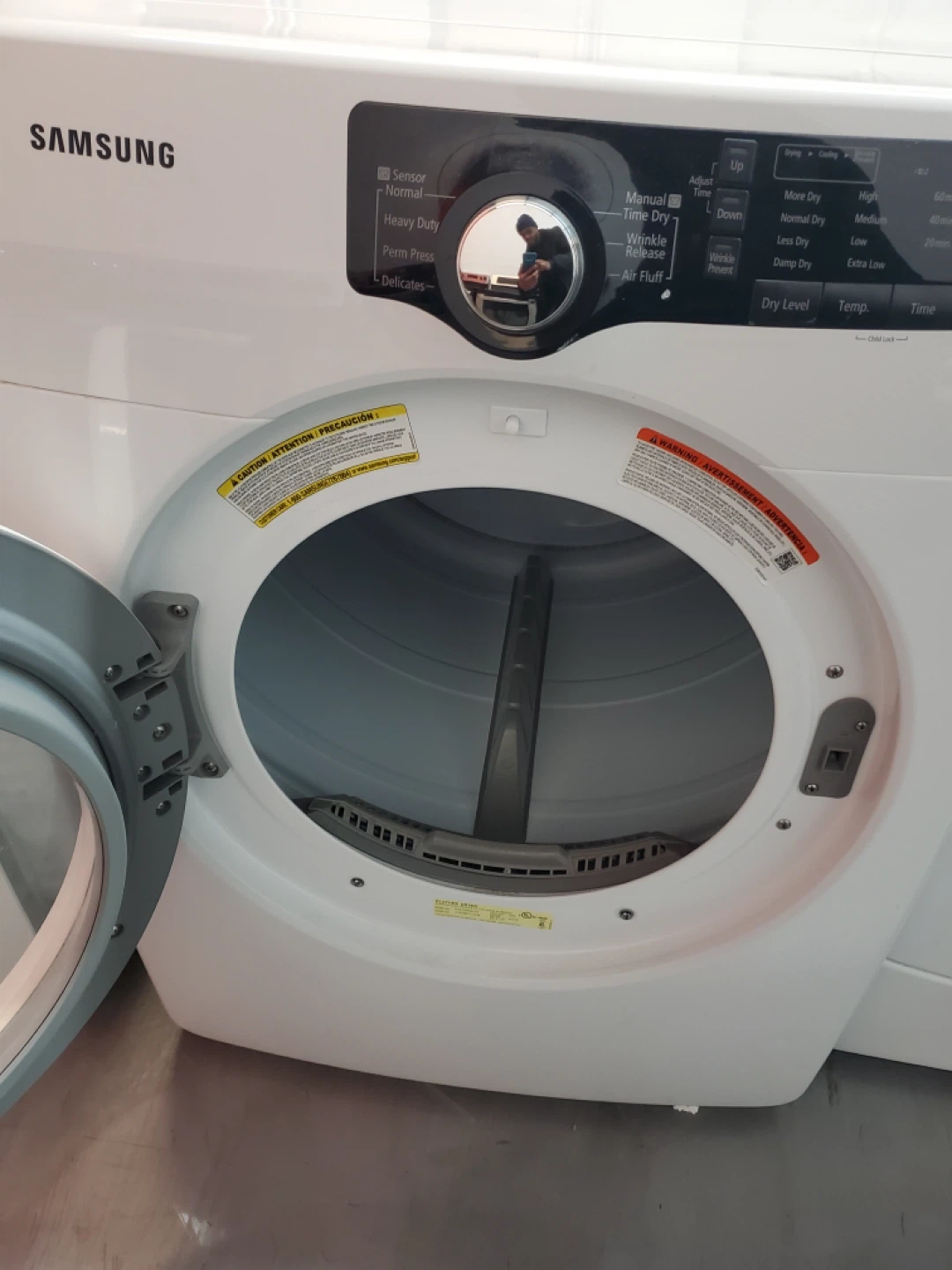Samsung DV361EWBEWR/AC Clothes Dryer - photo 2