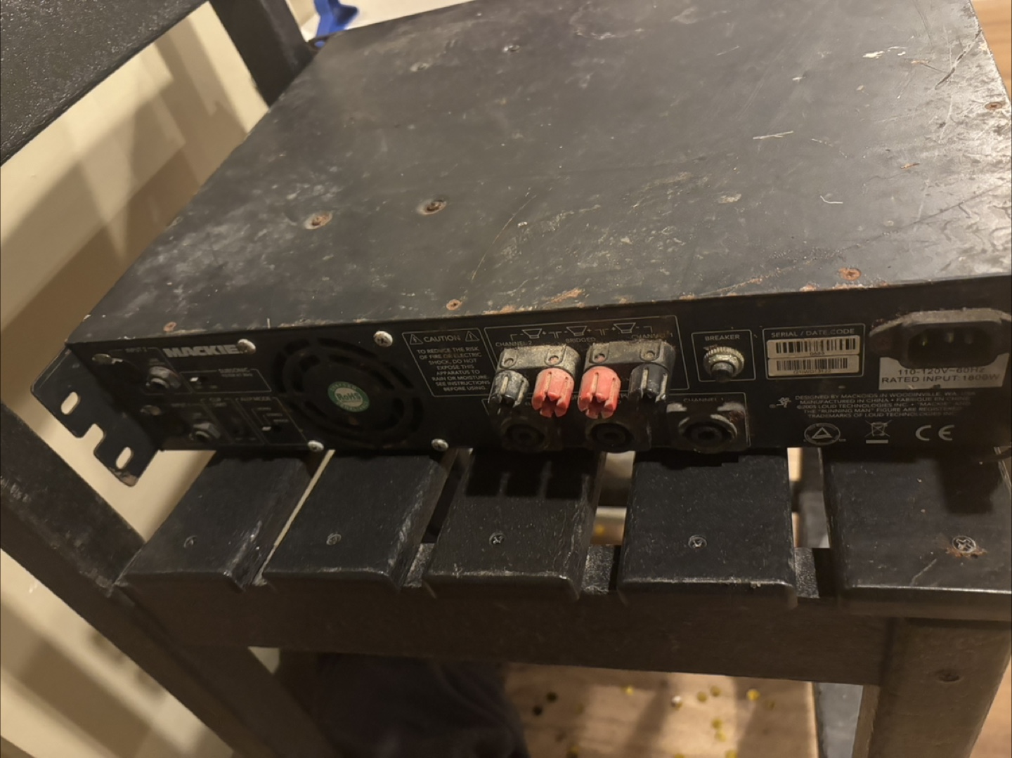 Mackie FR-1400 Power Amplifier