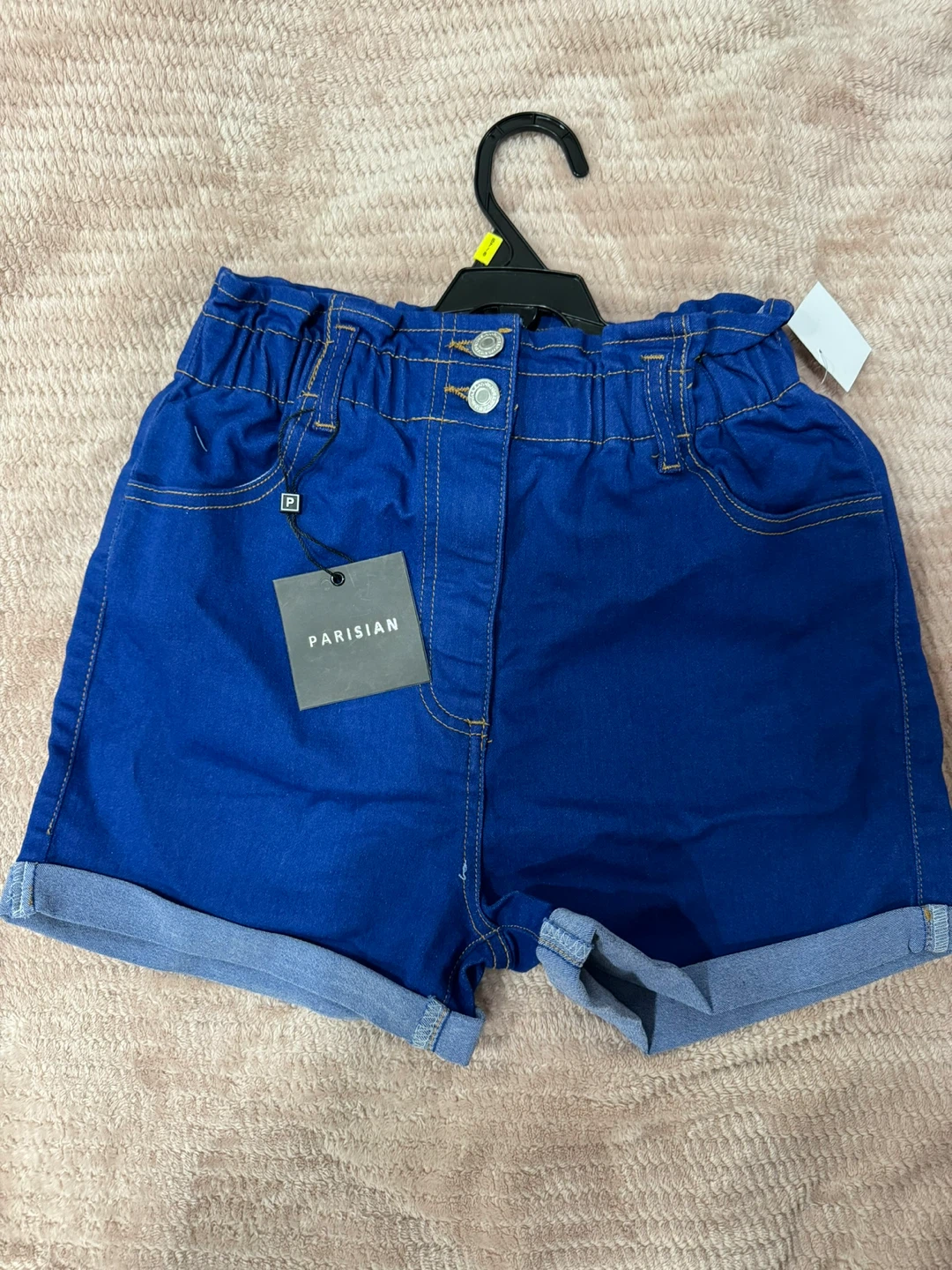Parisian Blue Denim Shorts - Size 6