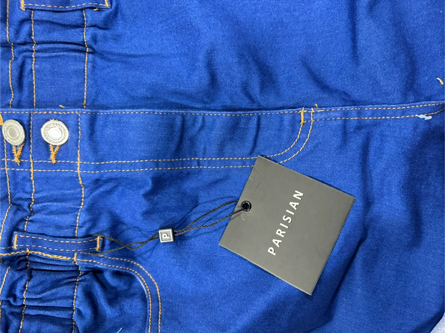 Parisian Blue Denim Shorts - Size 6 - photo 5