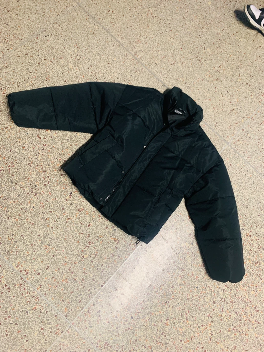 Storm Mountain Black Puffer Jacket - Size S