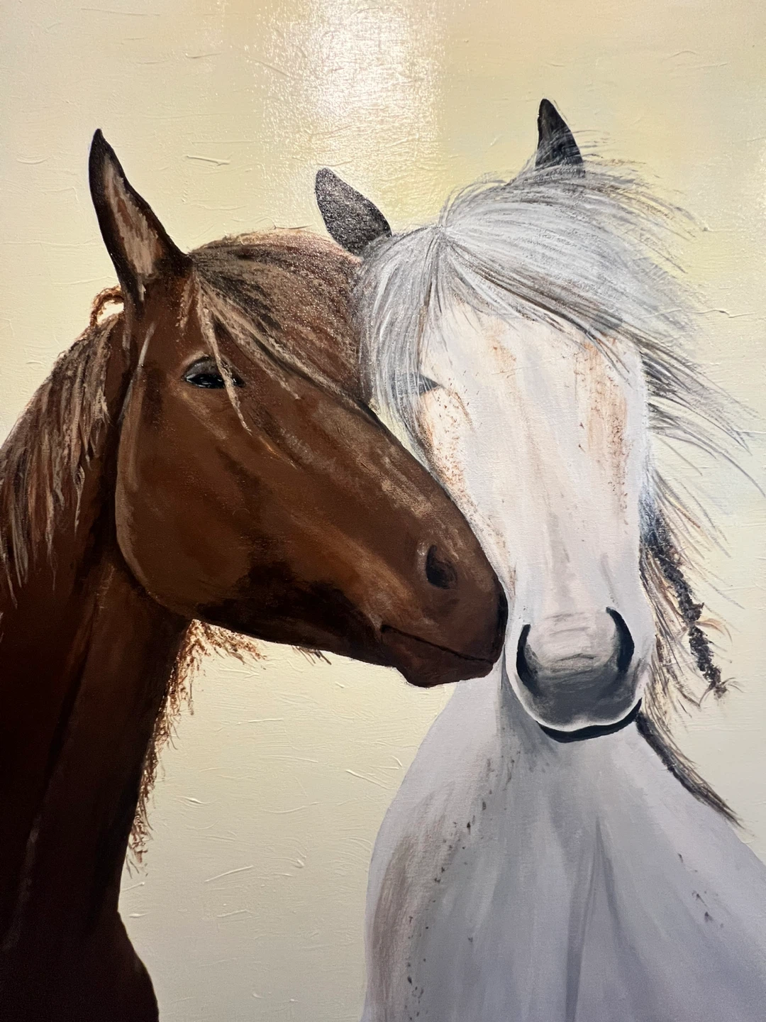 Moving sale— Large original hand-painted canvas - photo 2