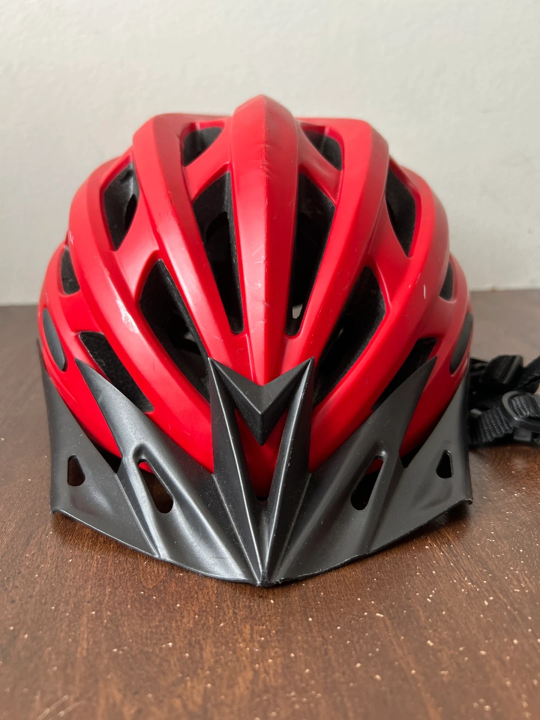 Red Adult Bike Helmet