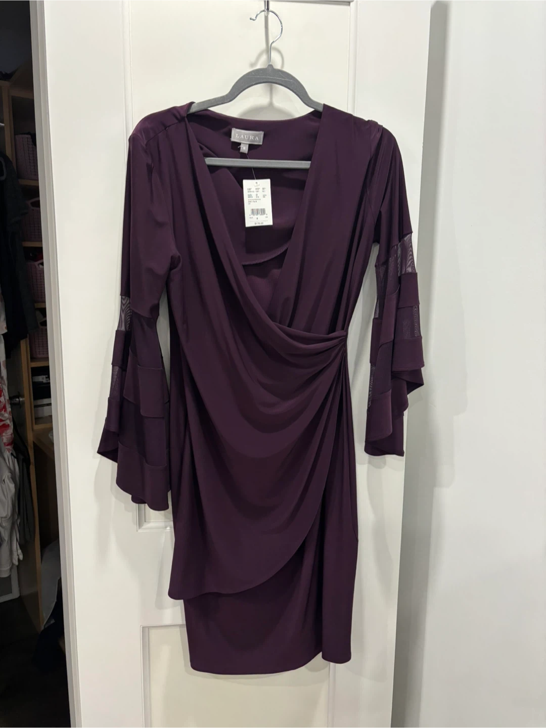 Laura Size M Purple Dress