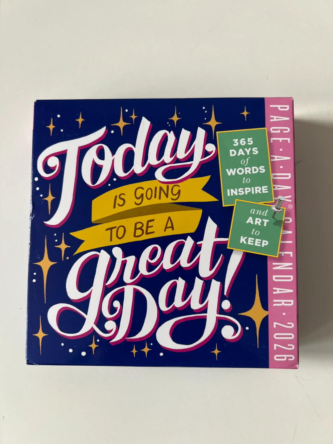 Inspirational Page a Day Calendar 2026