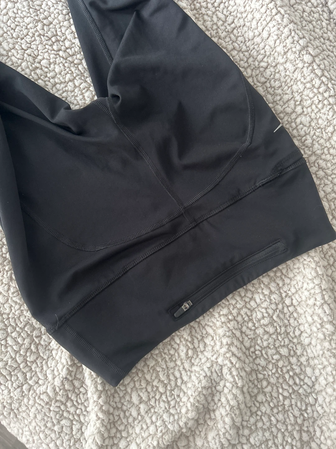 Nike Black Running Leggings - Size Small - photo 2