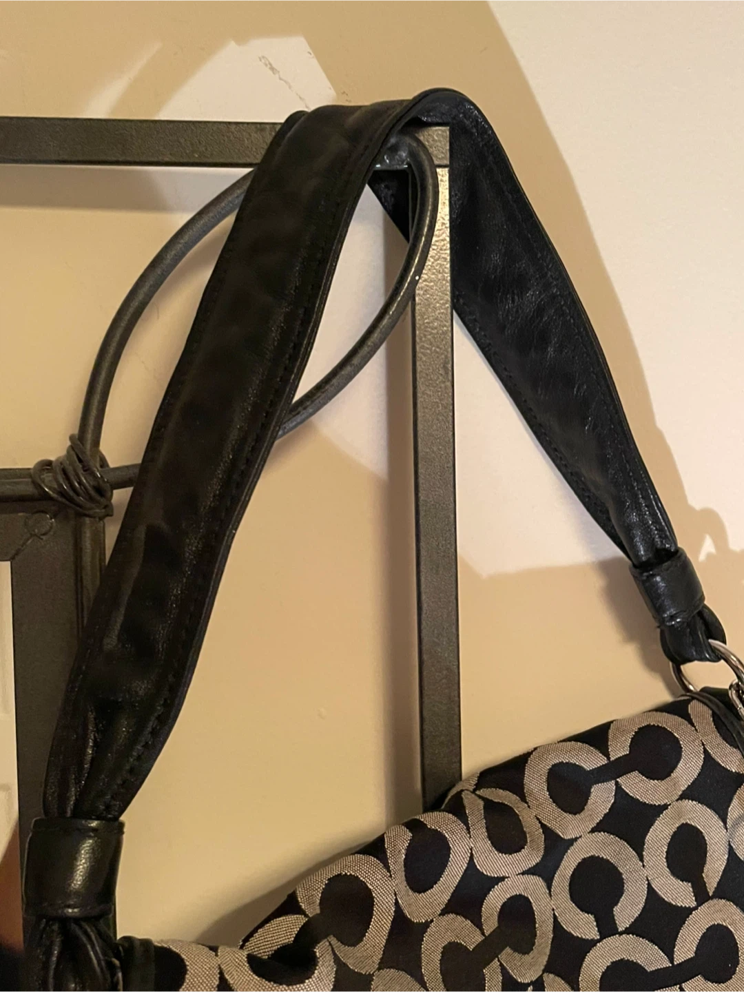 Coach Black/Gray Signature Hobo Bag - photo 5