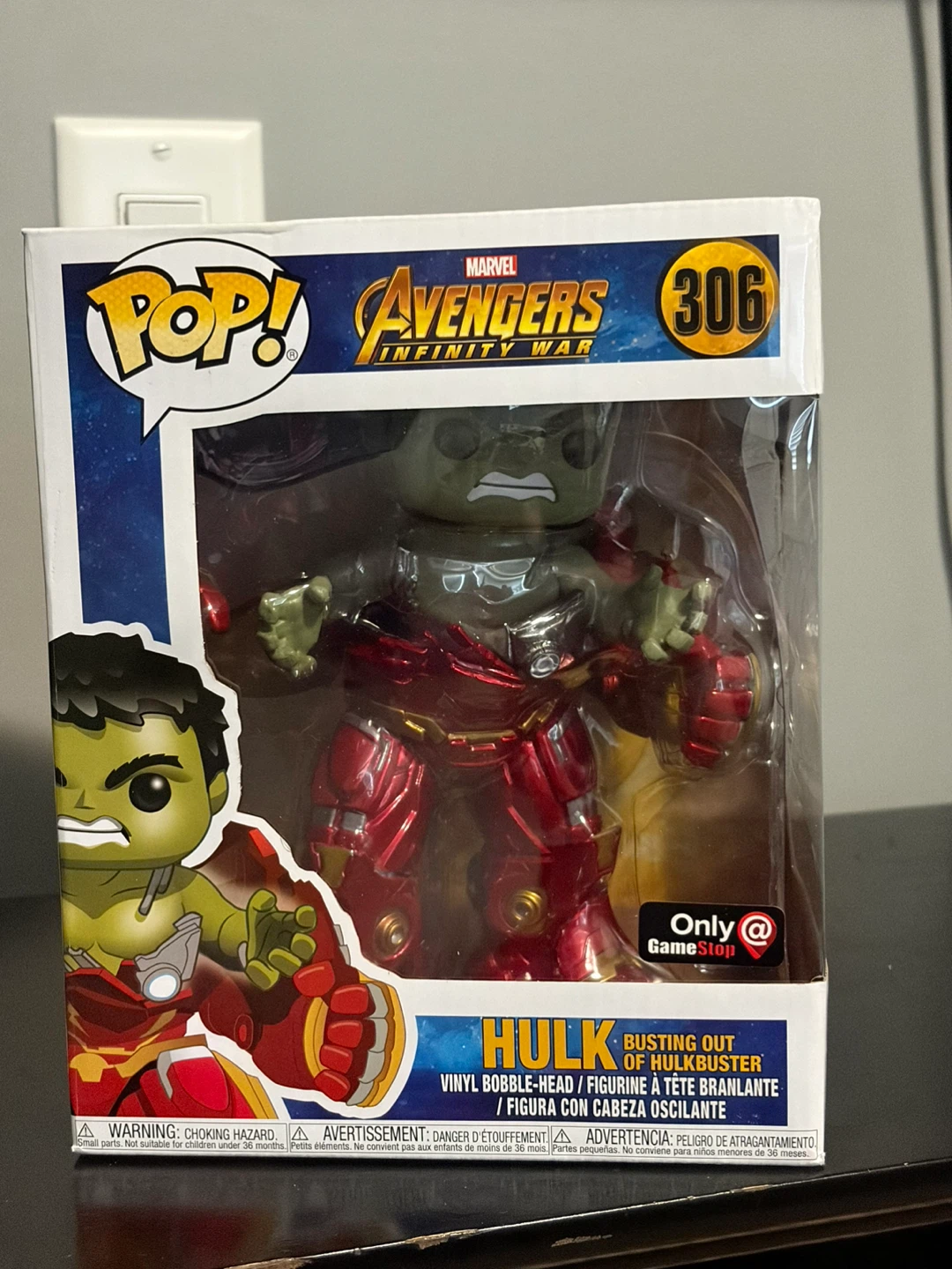 Funko Pop! Marvel Avengers Infinity War Hulkbuster #306