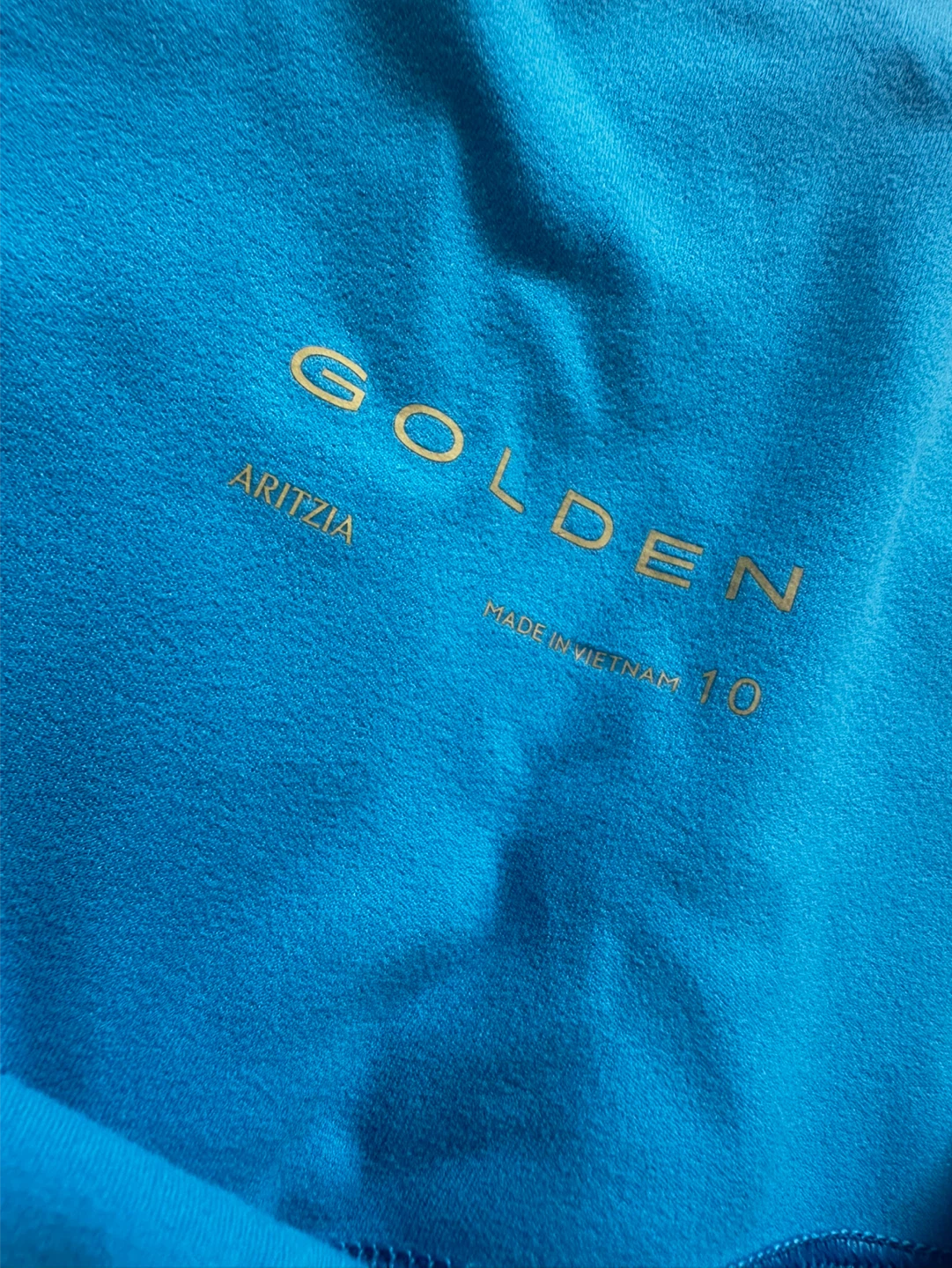 Aritzia Golden Bike Shorts - Size 10 - photo 4