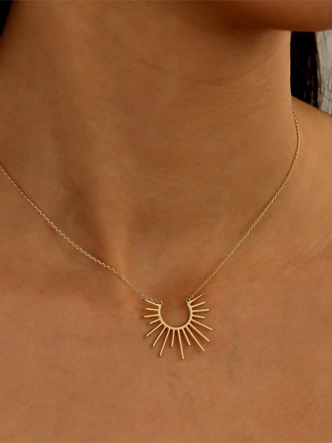 Golden Balance Necklace