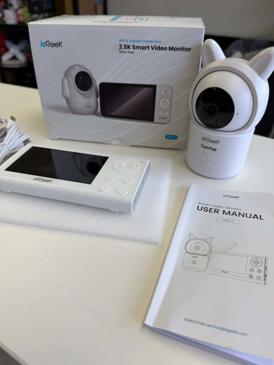 Baby 4 2.5K Smart Video Monitor - New! - photo 4