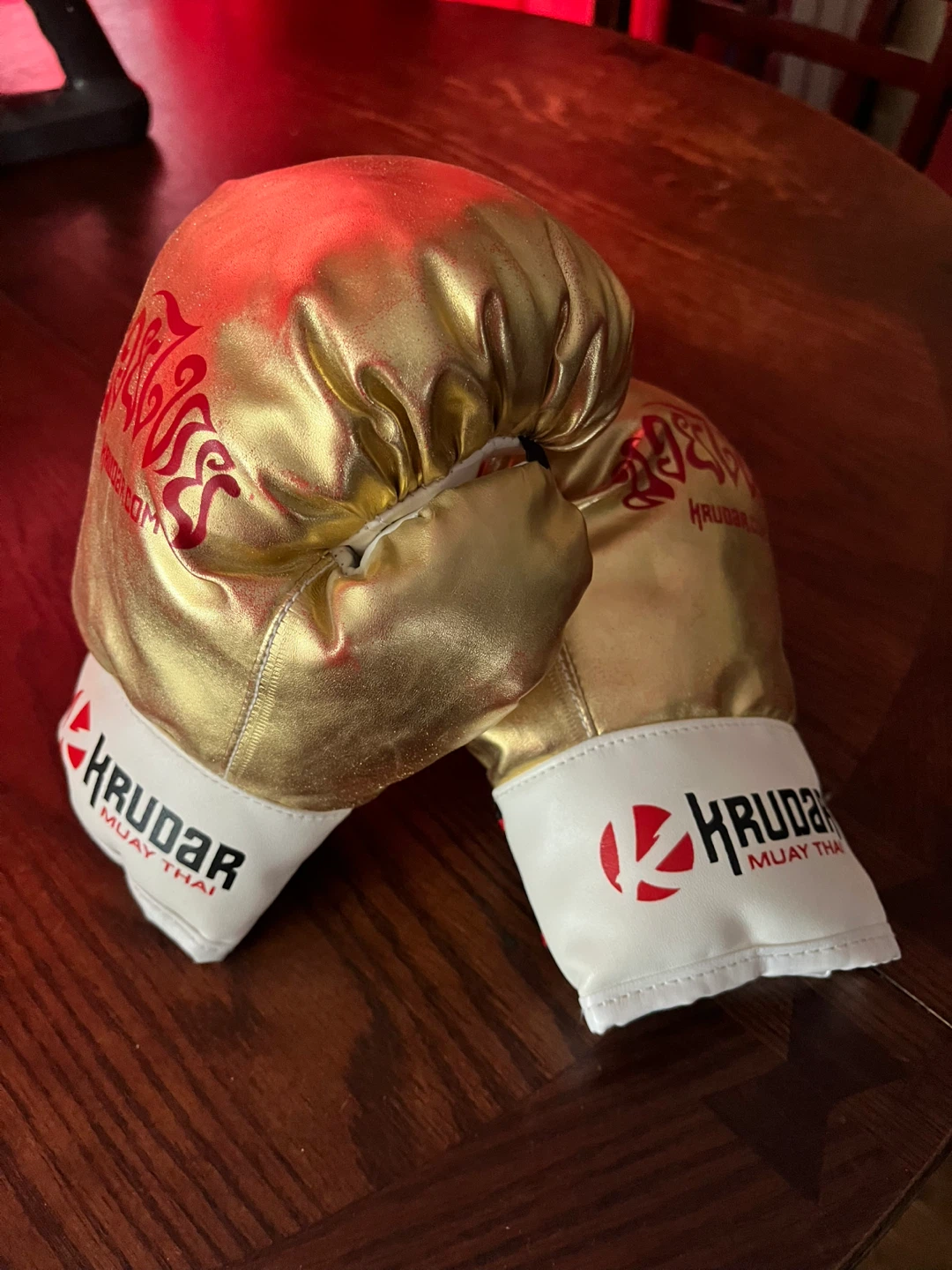Krudar Muay Thai Gold Gloves - kids