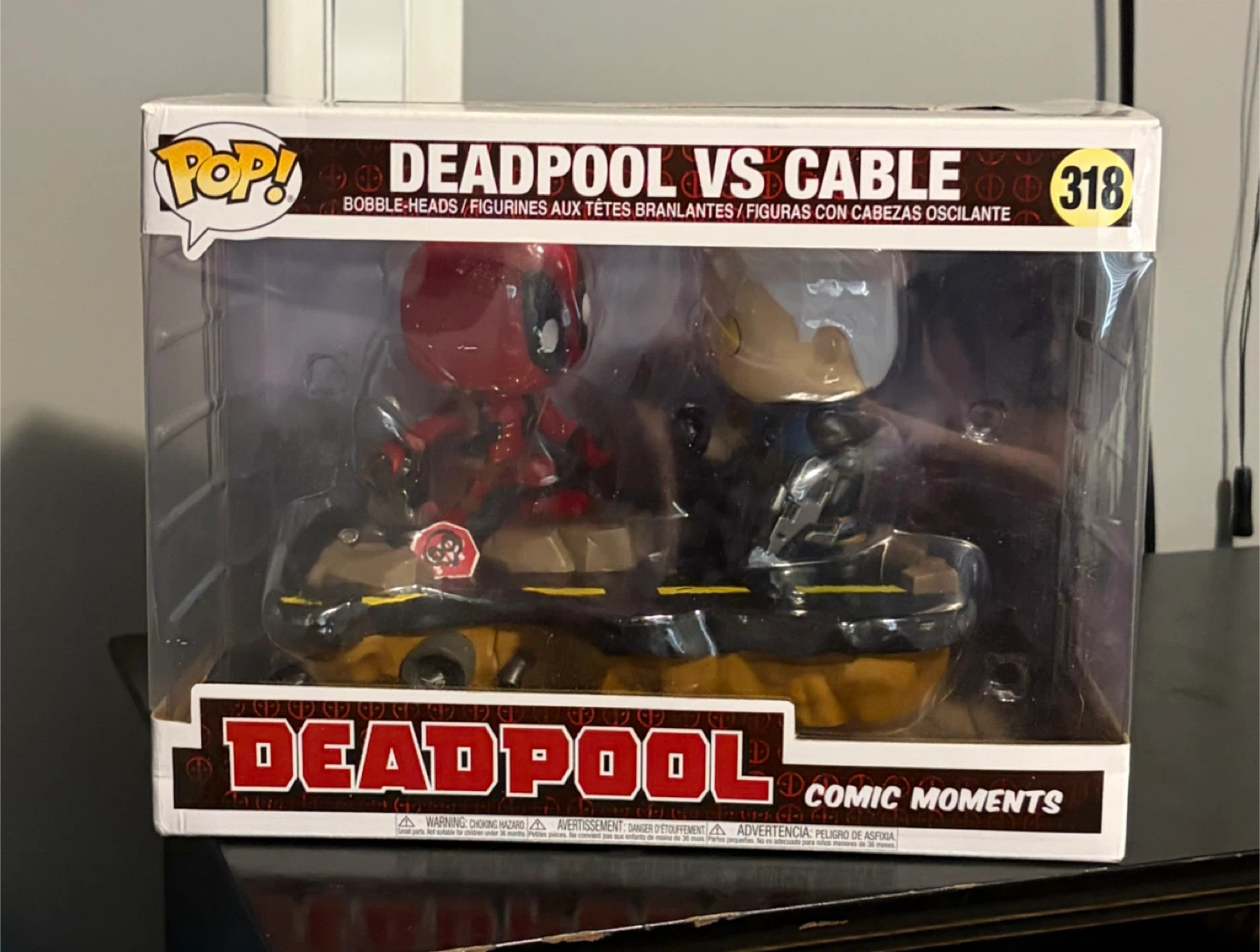 Funko Pop! Deadpool vs Cable Comic Moments #318