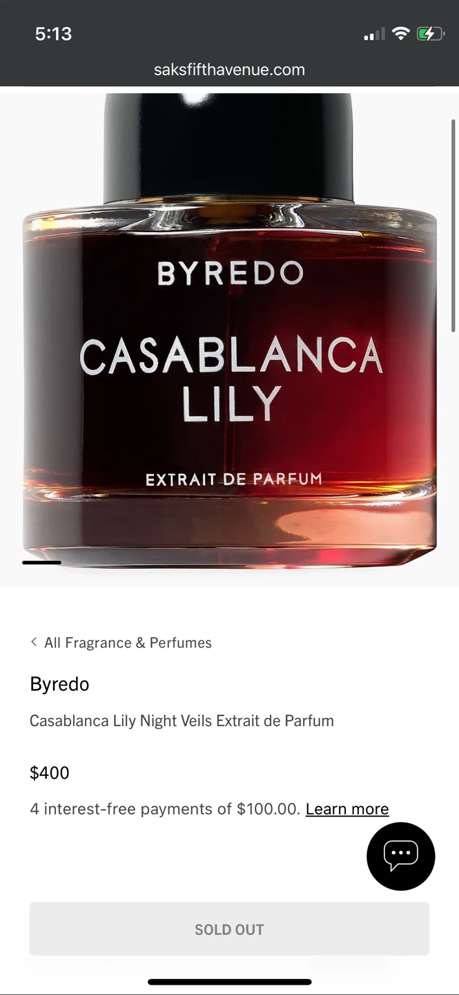 Byredo Casablanca Lily Extrait De Parfum - photo 2