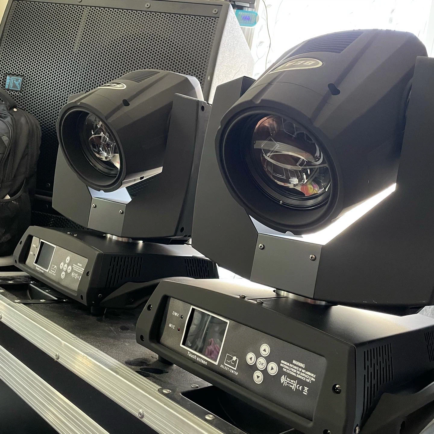 2 Beam 230 Moving Head Stage Lights w/ Case - photo 5