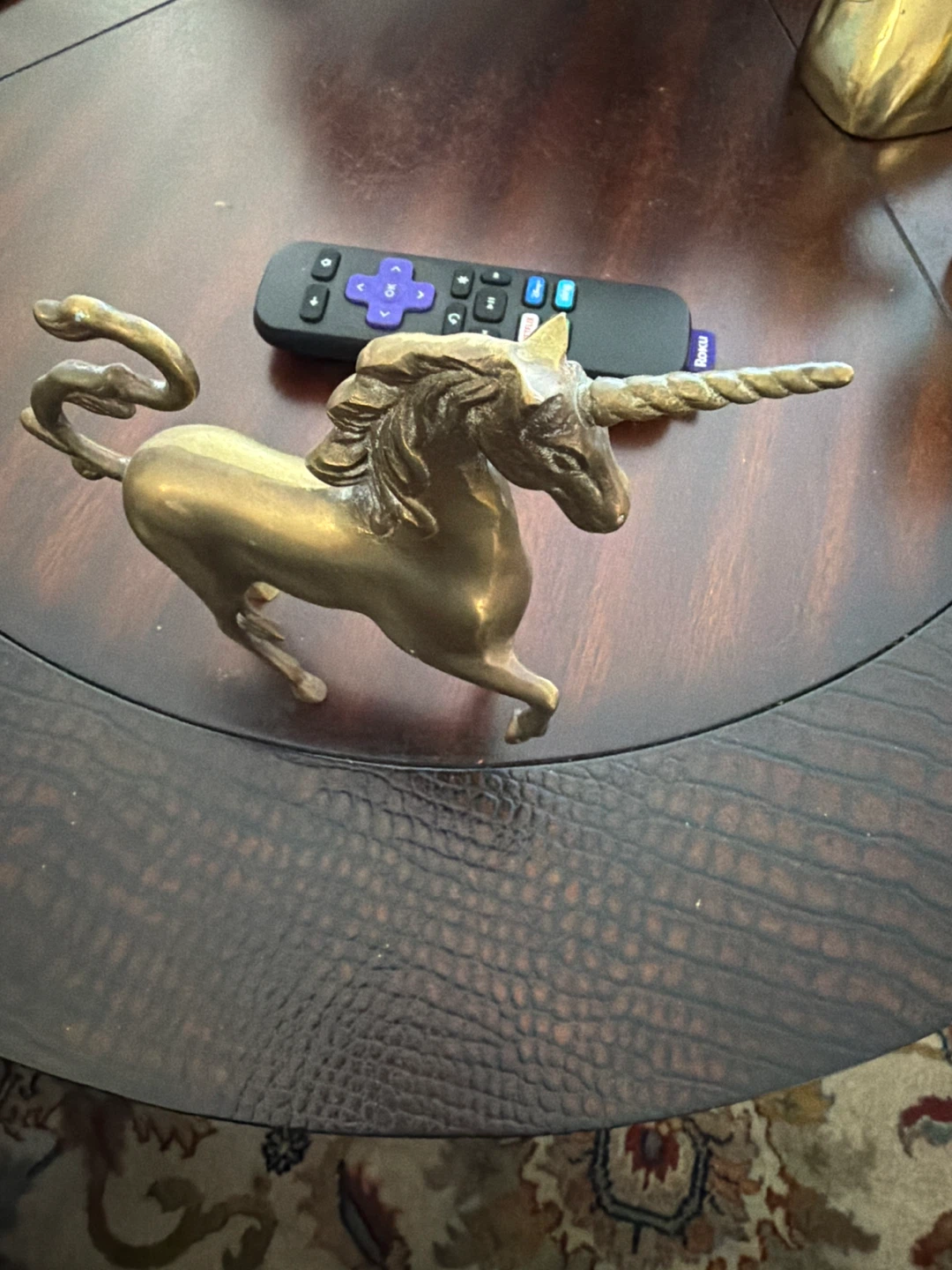 Brass Unicorn Figurine - photo 3
